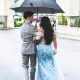 Regen bei der Hochzeit