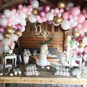Luftballone bei der Hochzeit